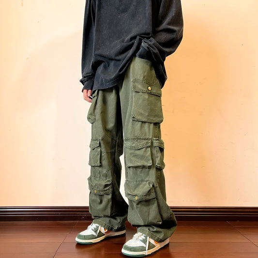 Cargo Pants Multi-Pockets